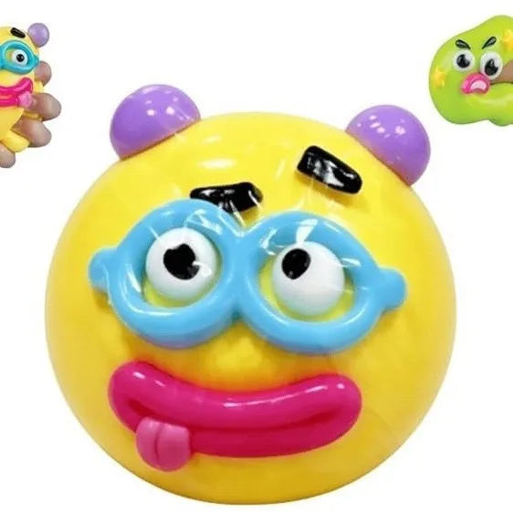 New Smushers Squishy Pinch Ball Soft Slow Rebound Squeeze Fidget Toy Anti-Anxiety Stress Relief Tactile Sensory Decompression Toy Desktop Home Office Decor Funny Gift for ADHD Autism Kids Teens Adults Birthday Party Favor
