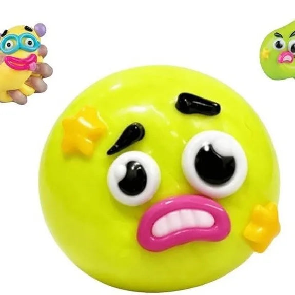 New Smushers Squishy Pinch Ball Soft Slow Rebound Squeeze Fidget Toy Anti-Anxiety Stress Relief Tactile Sensory Decompression Toy Desktop Home Office Decor Funny Gift for ADHD Autism Kids Teens Adults Birthday Party Favor