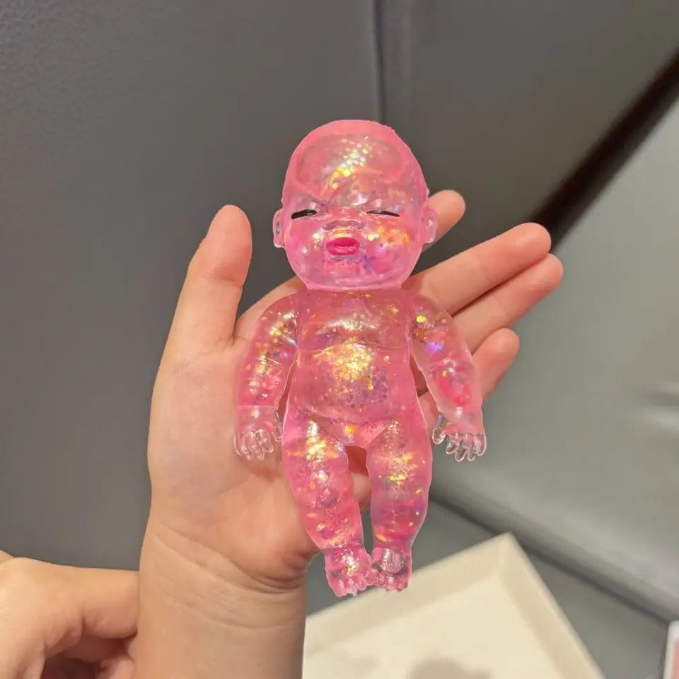 Squishy Maltose Sugar Baby Squeeze Toy  Baby Stretchable Slow Rising Fidget Toy for Adults Stress Anxiety Relief Gifts