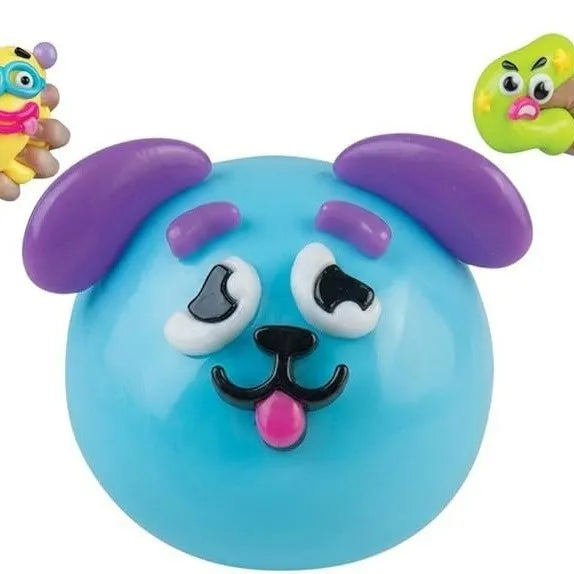 New Smushers Squishy Pinch Ball Soft Slow Rebound Squeeze Fidget Toy Anti-Anxiety Stress Relief Tactile Sensory Decompression Toy Desktop Home Office Decor Funny Gift for ADHD Autism Kids Teens Adults Birthday Party Favor