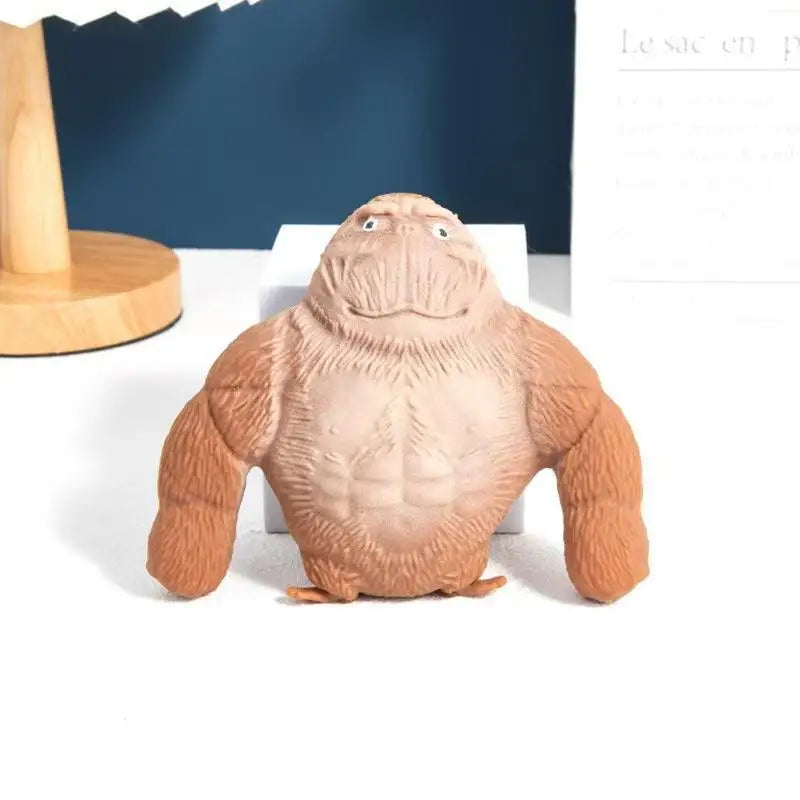 【BS】Stretchy  Gorilla Fidget Toy Slow Rebound Perfect For Stress Relief Home Office Kids Adults Gift