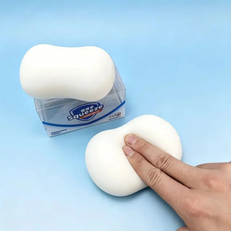 Soap Ball Squishy Soap Stress Ball Fidget Toy Squeeze Ball Round Blocks Filled Asmr Anti Stress Toys for Kids & Adults