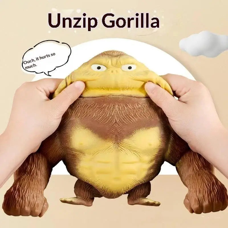 【BS】Stretchy  Gorilla Fidget Toy Slow Rebound Perfect For Stress Relief Home Office Kids Adults Gift