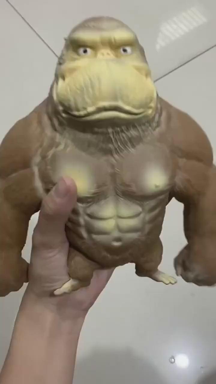 【BS】Stretchy  Gorilla Fidget Toy Slow Rebound Perfect For Stress Relief Home Office Kids Adults Gift